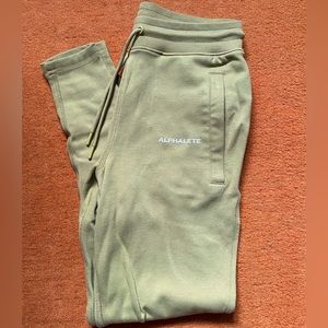 Alphalete Core Jogger Green Tea Size S